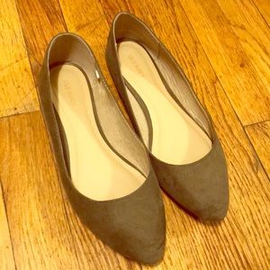 Olive Green Flats